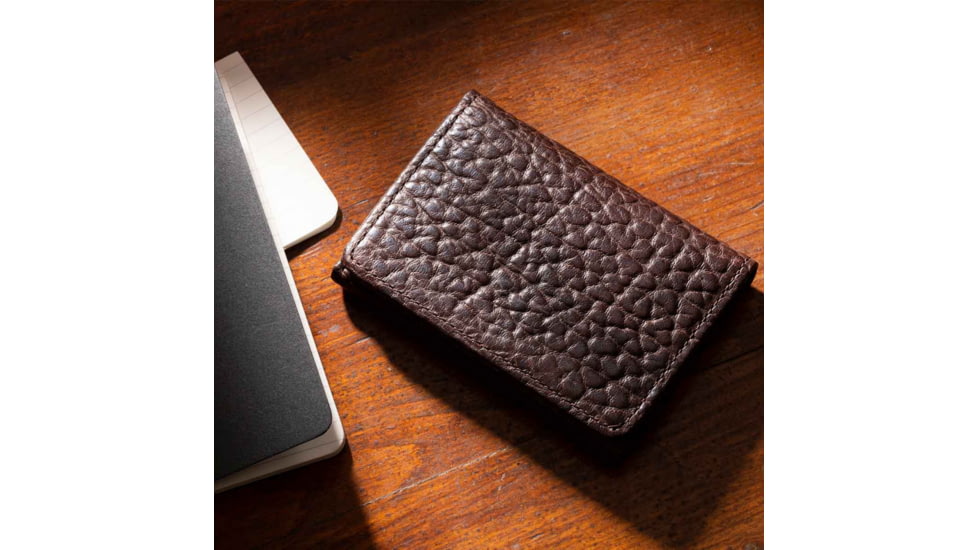 Lejon Phoenix Leather Wallet, Brown, W-202