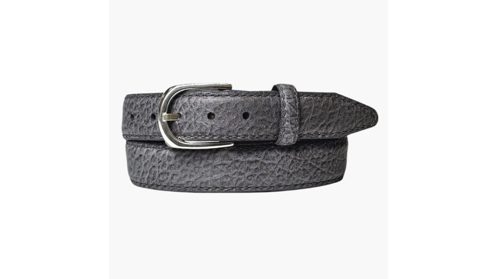 Lejon Pinnacle Leather Belt - Mens, Grey, 36, VB-116-36