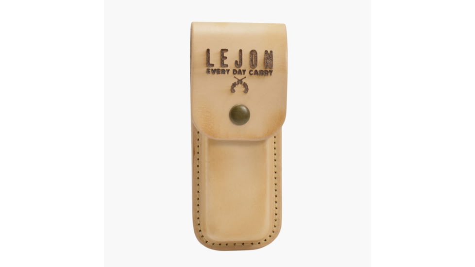 Lejon The Daily Leather Knife Sheath, Ambidextrous, Tan, VA-766