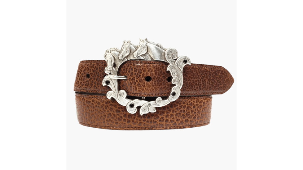 Lejon Vaquera Leather Belt - Womens, Brown, Extra Large, VB-65772-XL