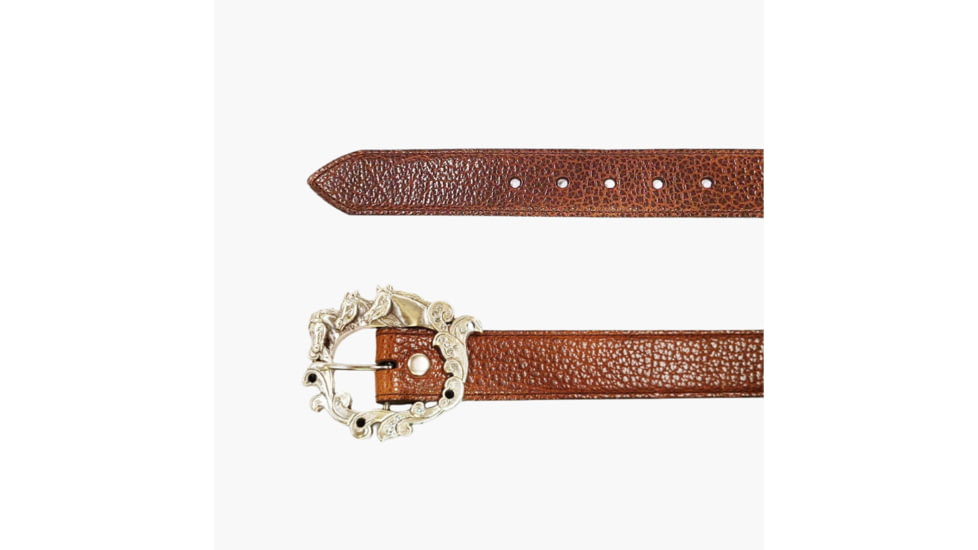 Lejon Vaquera Leather Belt - Womens, Peanut, Large, VB-65774-LRG