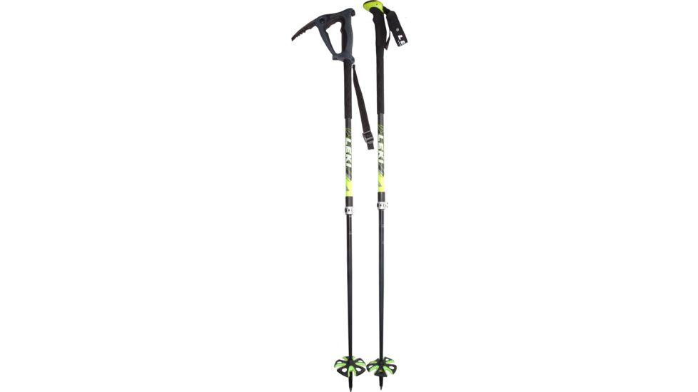 Leki Aergon Condor 2 Trekking Poles-Black/Green-150 cm