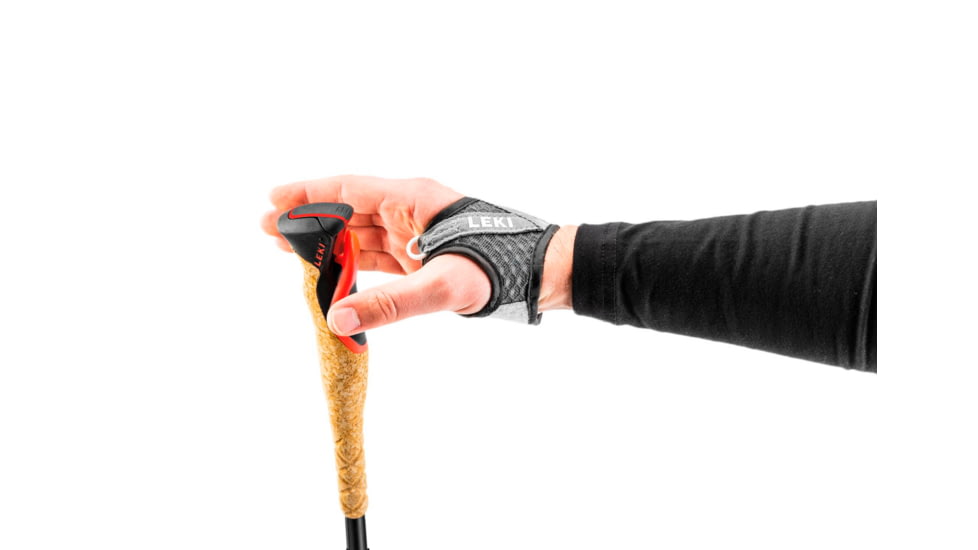 Leki Cross Trail 3 Carbon Trekking Poles, Black, 100 - 135 cm, 65126422