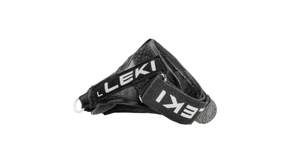 Leki Shark Strap, Black/White, Small/Medium/Large, 886331106