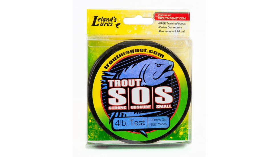 Leland Trout Magnet SOS Fishing Line 4lb, 87665