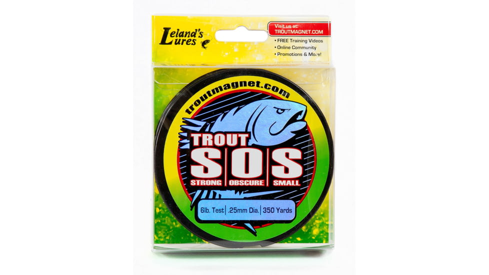 Leland Trout Magnet SOS Fishing Line 6lb, 87313