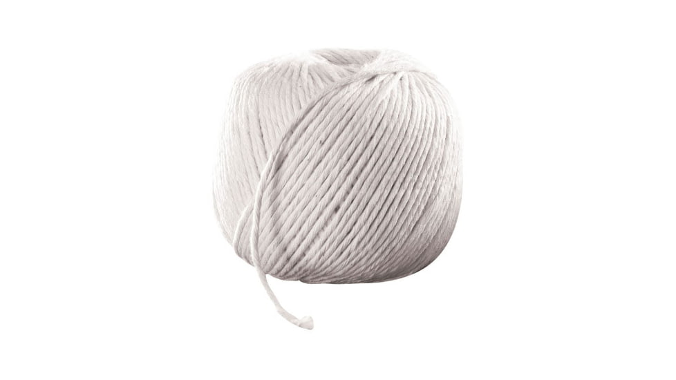 LEM Products 1/2 Pound Ball of Cotton Twine, White, 028A
