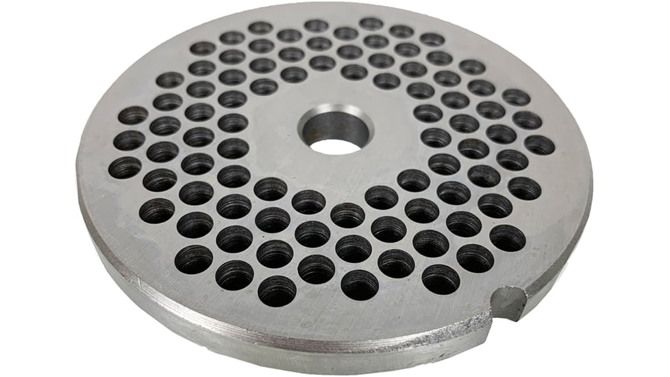 LEM Products #10/12 Grinder Plate - 3/16in Hole Size, Salvinox SS, 046SS-SAL