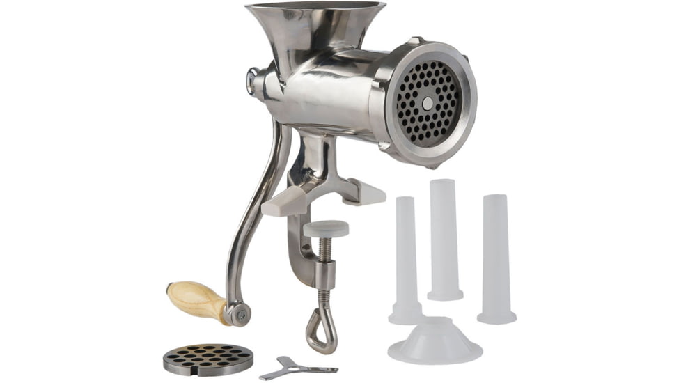 LEM Products #10 Clamp On Hand Grinder, Stainless Steel, 821