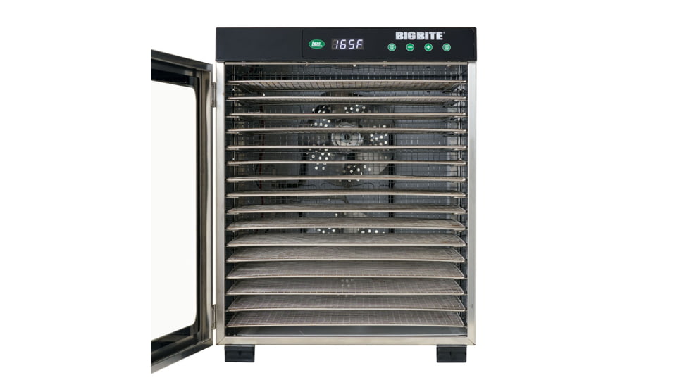 LEM Products 16 Tray Stainless Steel Dehydrator, 1732