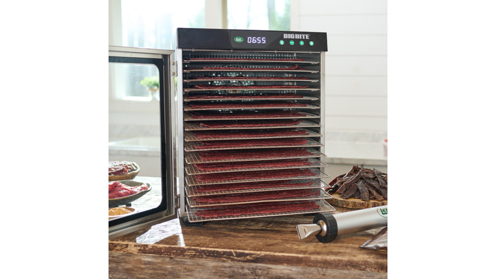 LEM Products 16 Tray Stainless Steel Dehydrator, 1732