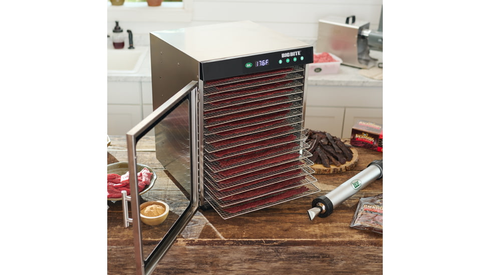 LEM Products 16 Tray Stainless Steel Dehydrator, 1732