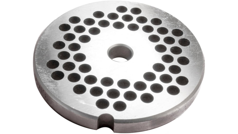 LEM Products #20/22 Grinder Plate - 1/4in Hole Size, Stainless, 477SS