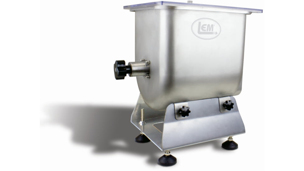 LEM Products 25 lb Big Bite Fixed Position Mixer, Stainless, 1733