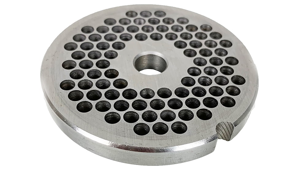 LEM Products #5 Grinder Plate - 3/16in Hole Size, Salvinox SS, 464ASS-SAL