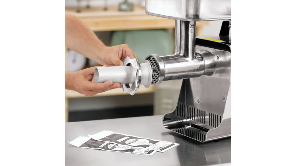 LEM Products #8 - 2in Outside Diameter Stuffing tube, Stainless Steel, 609SS