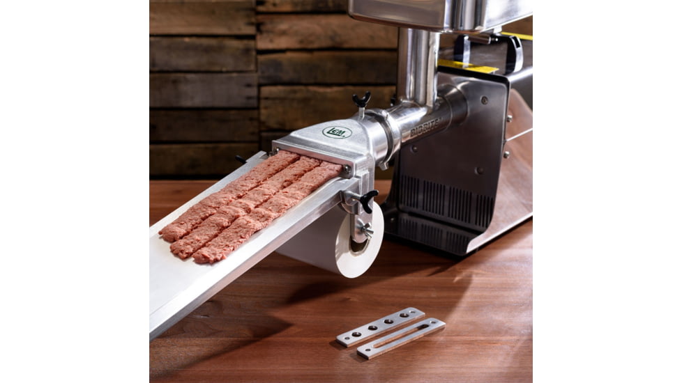 LEM Products Big Bite Ground Meat, Patty, Jerky, Snack Stick Maker, Stainless, 517
