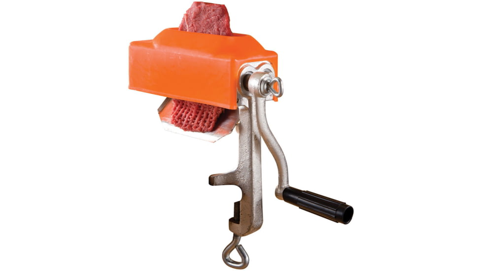 LEM Products Clamp On Meat Tenderizer, Orange/Cast Iron, 656