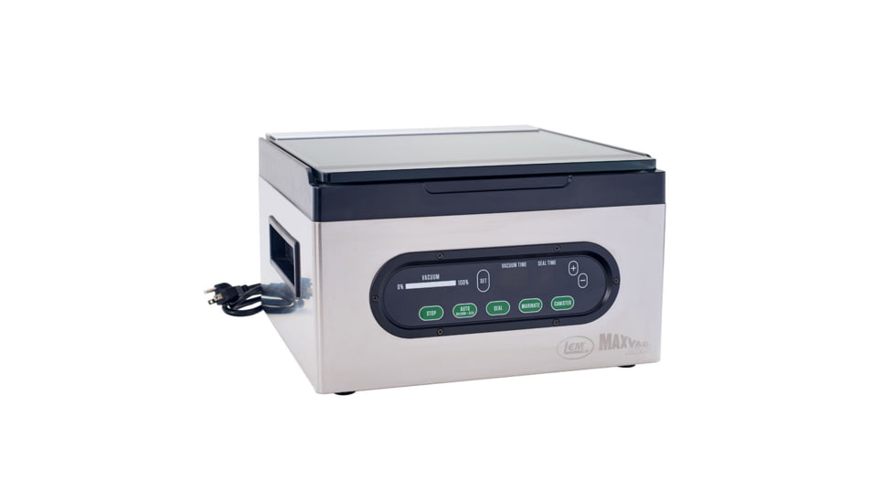 LEM Products MaxVac Pro Chamber Vacuum Sealer, White, 1745