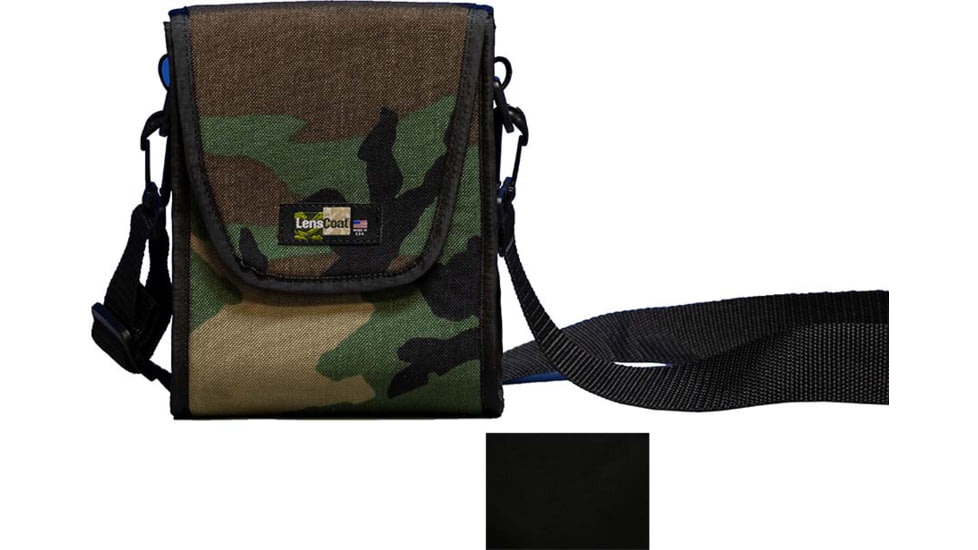 LensCoat 42 Binocular Pouch, Black, LCBP42BK