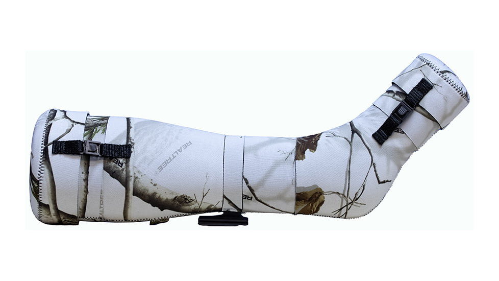 LensCoat Athlon Ares G2 UHD 85 Angled, Realtree Snow, SSAO85ASN