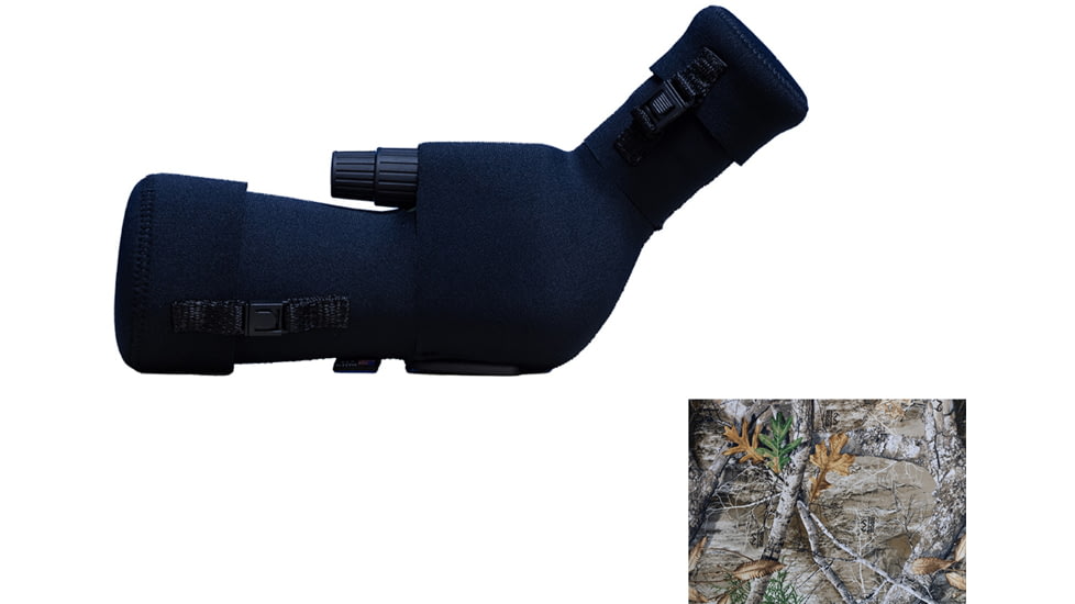 LensCoat Kowa TSN-553 55mm Prominar Pure Fluorite Angled Spotting Scope w/ 15-45x, Realtree Edge, sskw553EG