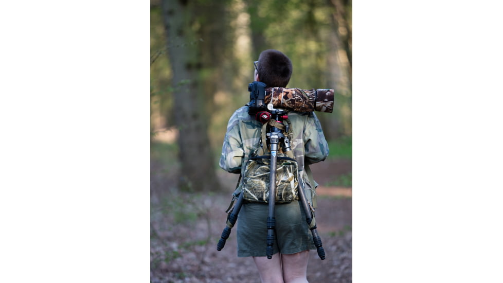 LensCoat LensTote Tripod Carrying System, Real Tree Max 4, LCLTM4