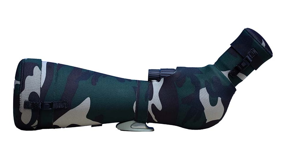 LensCoat Spotting Scopes Covers for Kowa Prominar TSN-99A, Forest Green Camo, SSKW99AFG