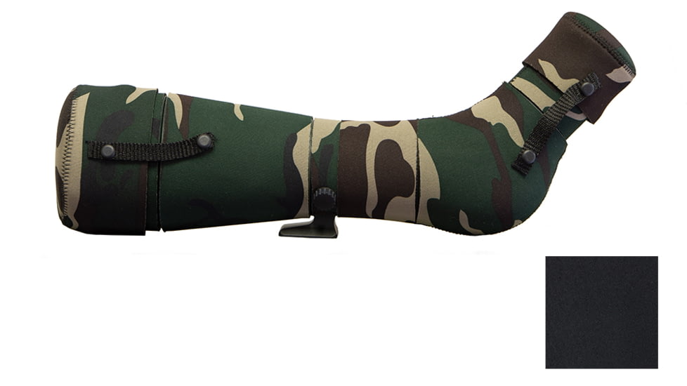 LensCoat Swarovski ATS-80 Angled Spotting Scope Cover, Black, sssw80bk