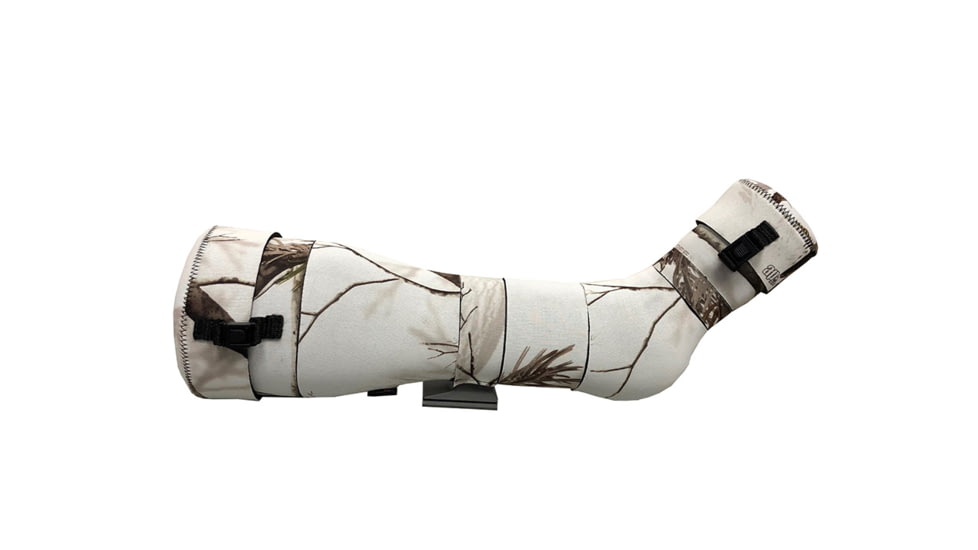 LensCoat Vortex Razor 85 HD Angled Spotting Scope Cover, Snow, ssvo85SN