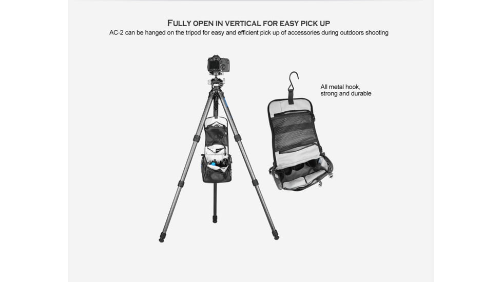 Leofoto AC-2 Multi-functional Camera Messenger Waterproof Bag, Black, AC-2