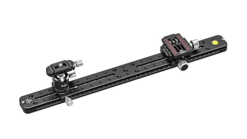 Leofoto FDM-04 Binocular Rangefinder Rail Kit, 45 cm, Black, FDM-04