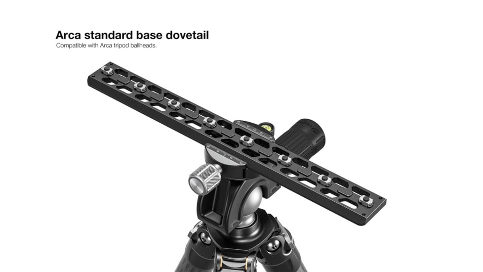 Leofoto GSP-300 M-LOK QR Plates - Arca, Black, GSP-300