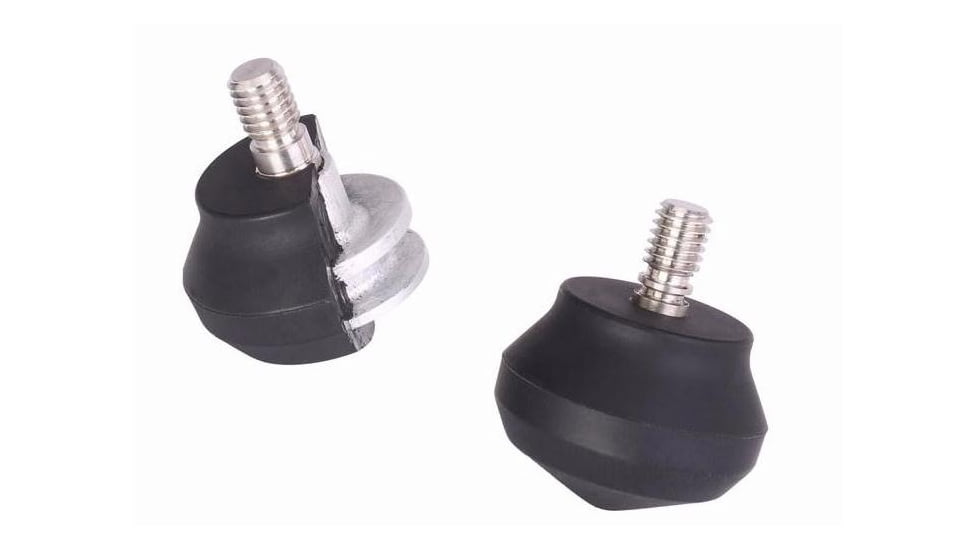 Leofoto LF/LS Rubber Feet for Tripods Set of 3 - LS-40, Black, LS-40