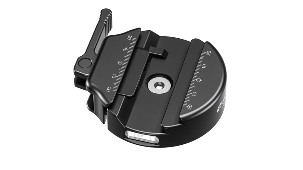 Leofoto LRC-70 Arca&amp;Picatinny Lever-Release Hybrid Clamps, Black, LRC-70