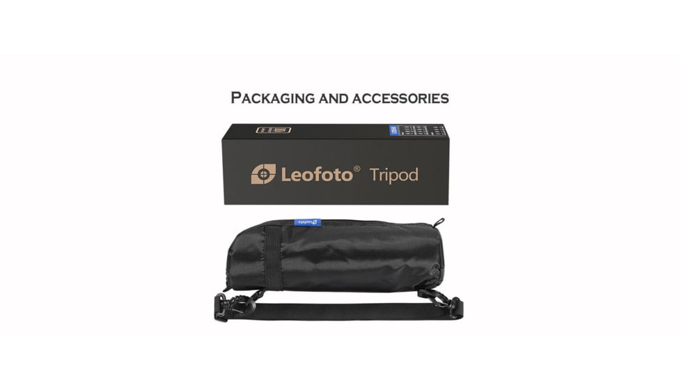 Leofoto LS-223CEX X Verison Table/Ground Mini Tripod w/ Integrated Leveling Base, Ballhead Set, Black, LS-223CEXX+LH-25