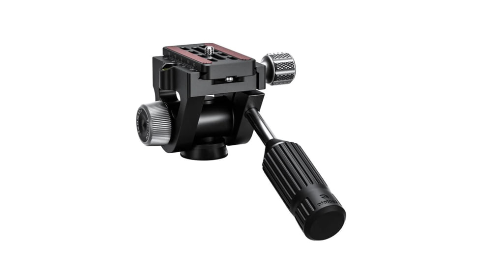 Leofoto LX-224CT/SW-02 Reversible Travel Tripod for Binoculars w/ 2-Way Pan Head Kit, Black, LX-224CT+SW-02