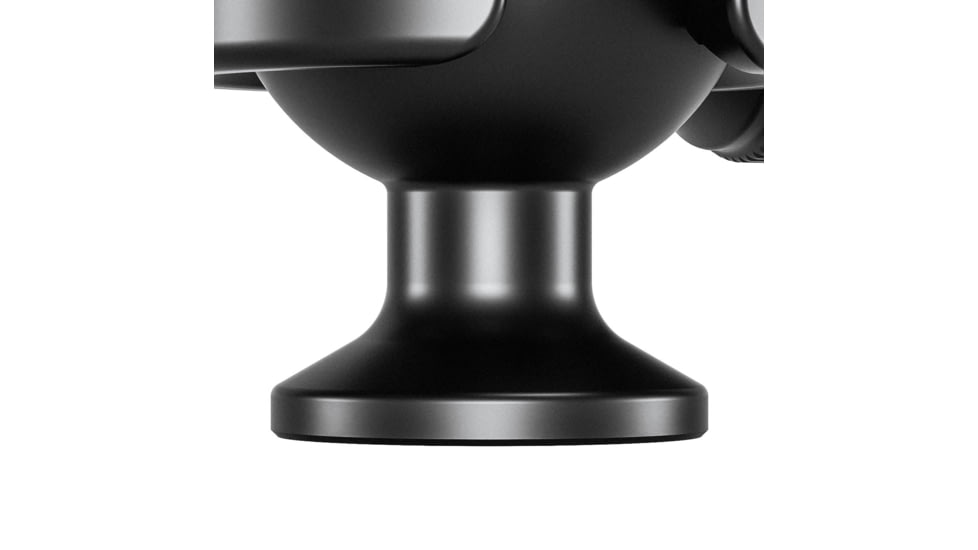 Leofoto MA-40X Outdoors Lever-Release Rapid Lock Ball Head w/ Hybrid Clamp, Arca/Picatinny, Black, MA-40X