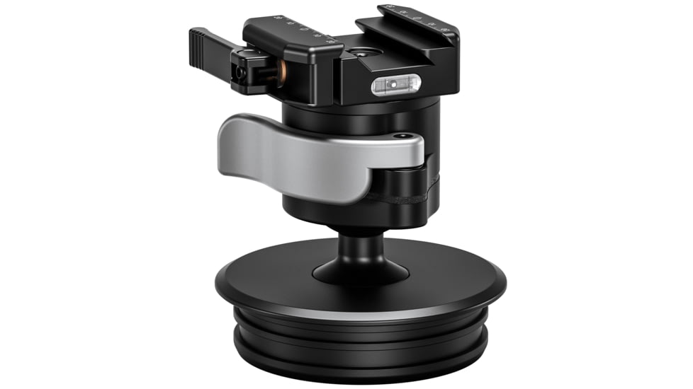 Leofoto MAB-100X Outdoors Ball Head w/ 100mm Systematic Adapter, Black, MAB-100X