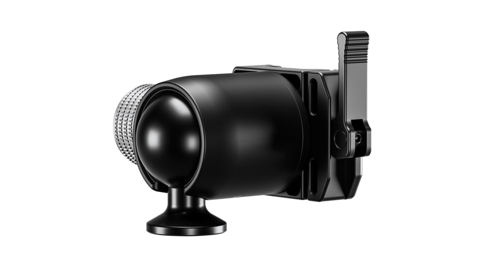 Leofoto MG-40X Outdoors Lever-Release Rapid Lock Ball Head w/ Hybrid Clamp, Arca/Picatinny, Black, MG-40X