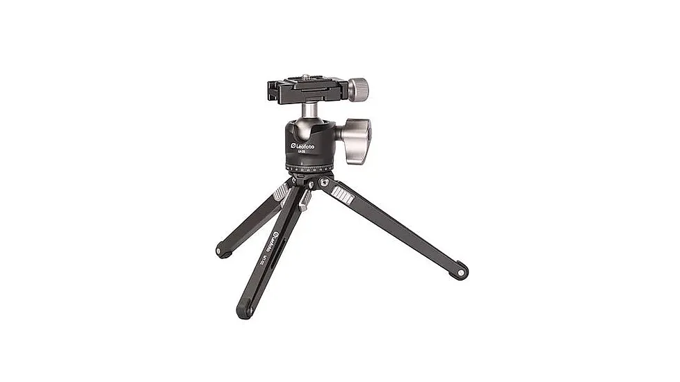 Leofoto MT-02 Aluminum Mini Table Top Tripod w/ Ball Head Kit