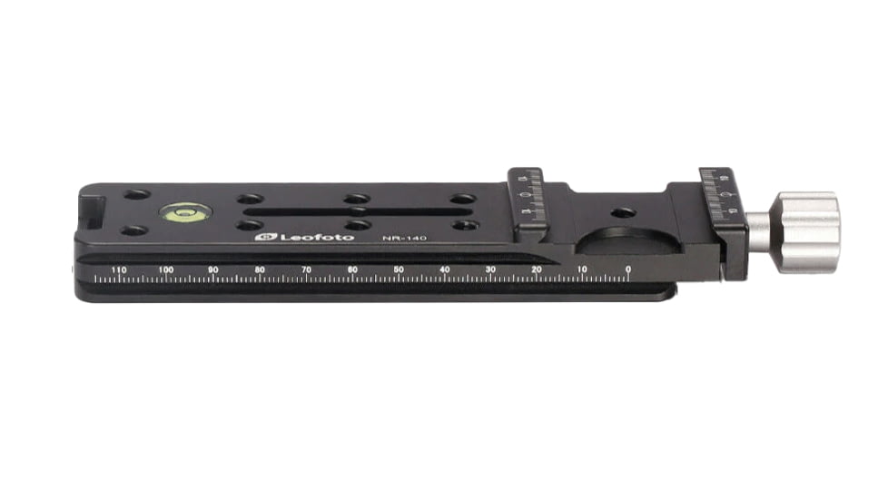 Leofoto NR-140 Rail w/ Clamp for Garmin XERO C1 Chronograph, Black, NR-140