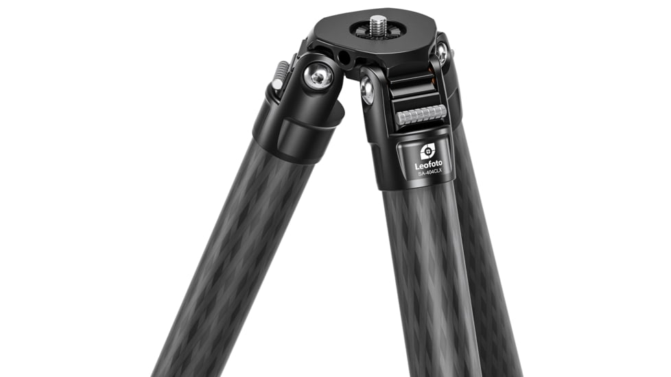 Leofoto SA-404CLX Outdoors Tripod w/o Head, Black, SA-404CLX