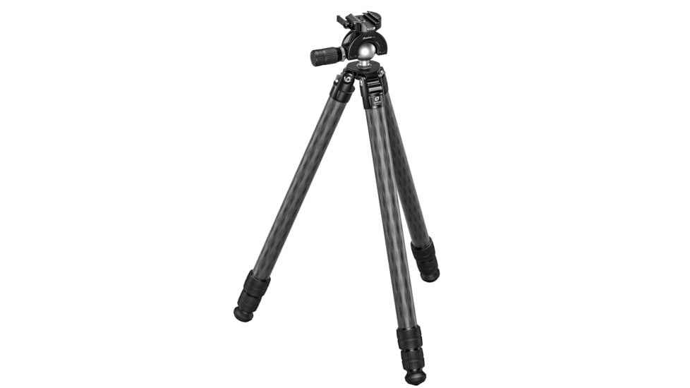 Leofoto SA-363CX/MH-X Outdoors Tripod w/ Dynamic Ball Head Set, Black, SA-363CX+MH-50X