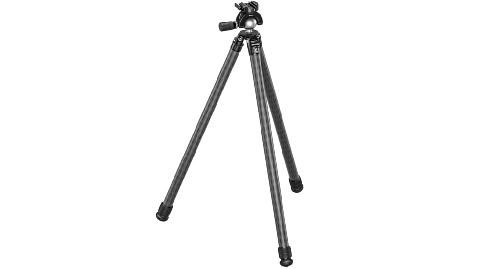 Leofoto SA-402CX/MH-X Outdoors Tripod w/ Dynamic Ball Head Set, Black, SA-402CX+MH-60X