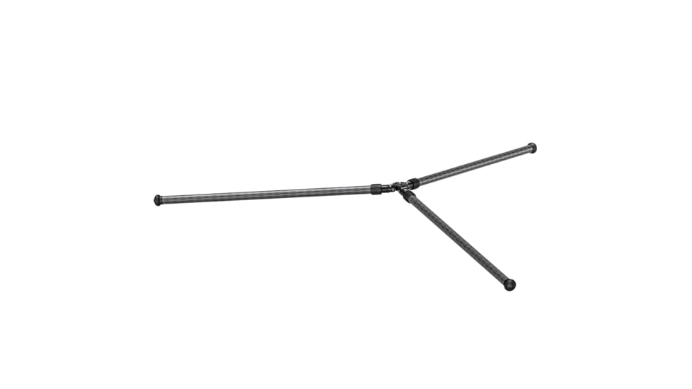 Leofoto SO-282CX Inverted Outdoors Series Carbon Fiber Tripod w/ FIXED Apex/Platform, Black, SO-282CX