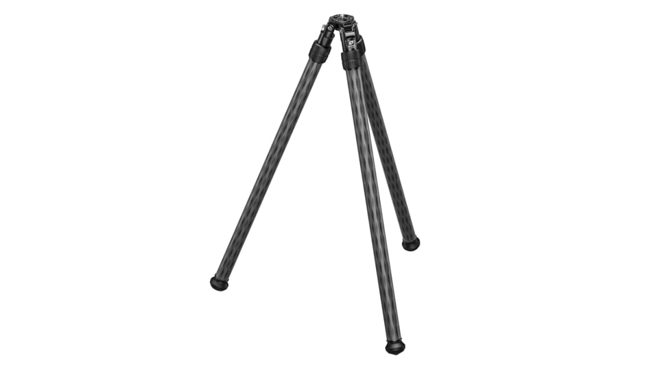 Leofoto SO-282CMX Short Inverted Outdoors Series Carbon Fiber Tripod w/ FIXED Apex/Platform, Black, SO-282CMX