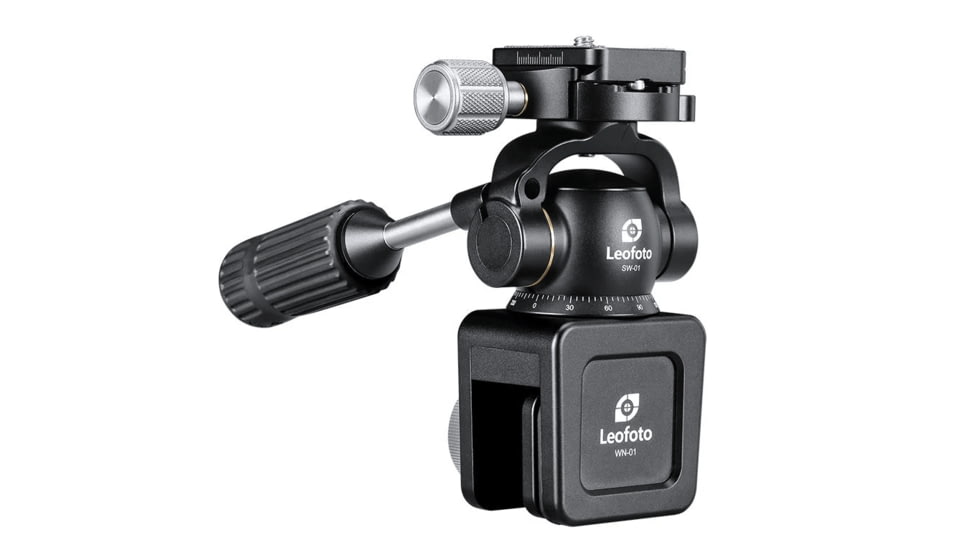 Leofoto WN-01/SW-01 Car Window Clamp Kit, Windows Mounting Head for Binoculars/ Lens and Camera, Black, WN-01+SW-01