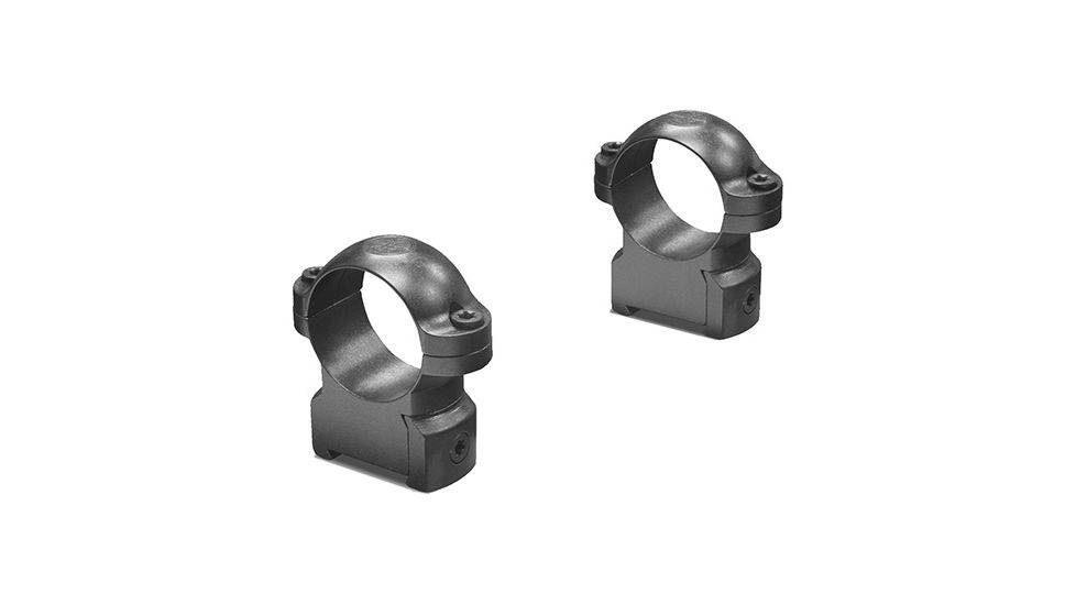 Leupold Rifle Scope Rings, CZ550, 1 in Tube, High, Matte, Black, 177360