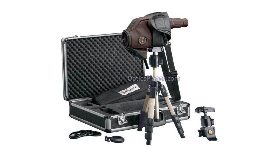 Leupold Golden Ring 12-40x60 mm High Definition Spotting Scope Kit w/Cases &amp; Tripod - 61070